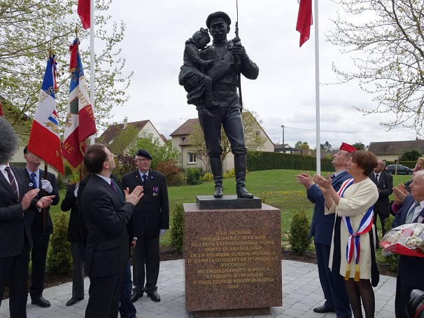 Во Франции открыт памятник Русскому экспедиционному корпусу
