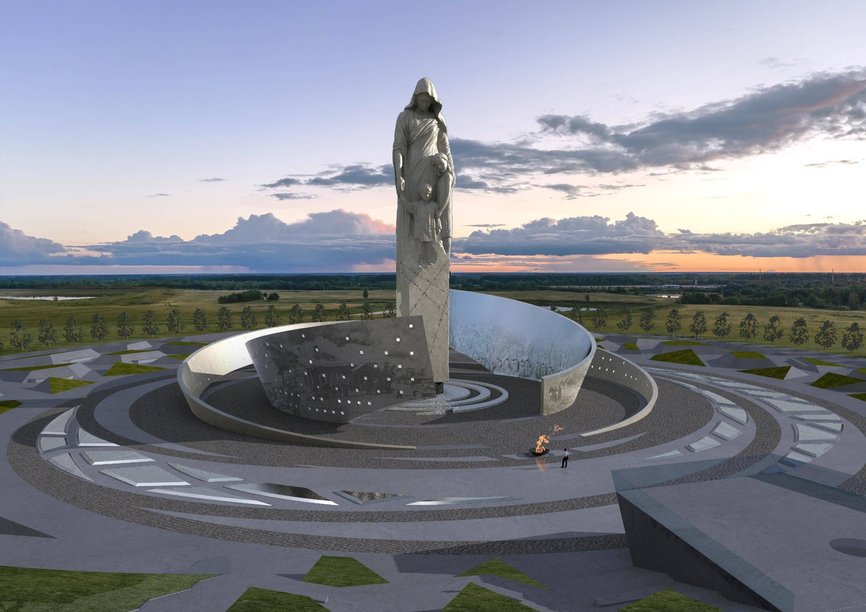 Определен проект Мемориального комплекса мирным жителям Советского Союза, погибшим в ходе Великой Отечественной войны