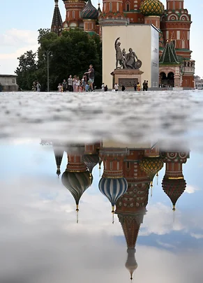 Закончен основной этап реставрации памятника Минину и Пожарскому на Красной Площади