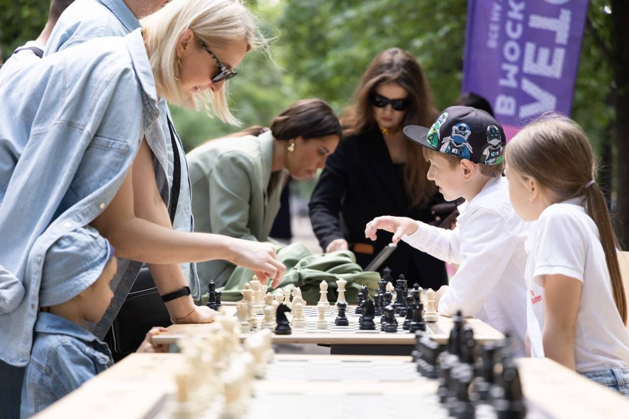  «Шахматный клуб» открыт на Гоголевском бульваре